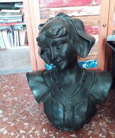 Mezzo busto in bronzo FRANS HENIN
