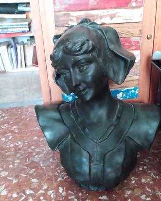 Mezzo busto in bronzo FRANS HENIN