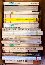 Lotto 20 libri vintage - narrativa, saggi, gialli