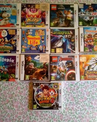 giochi Nintendo 3ds e ds
