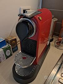 Macchina caffè Nespresso CitiZ Cherry Red