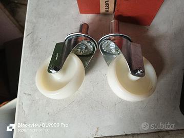 ruote di ricambio sollevatore idraulico da fossa W