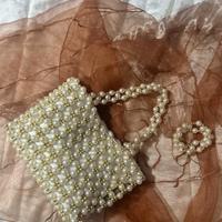 👜 Borsa di Perle fatta a mano