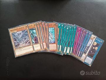 Lotto deck drago bianco occhi blu 