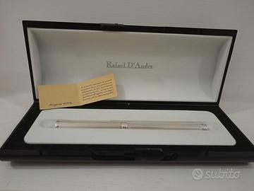 penna stilografica vintage in argento 925%