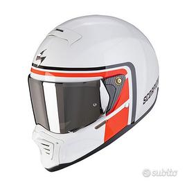 CASCO INTEGRALE RETRO' MOTO CAFE' RACER SCORPION H