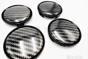 TAPPI COPRIMOZZO PER Cerchi Mercedes Carbonio 75MM