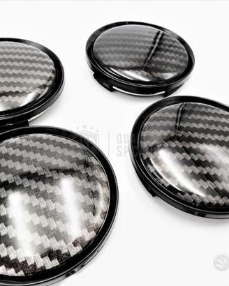 TAPPI COPRIMOZZO PER Cerchi Mercedes Carbonio 75MM