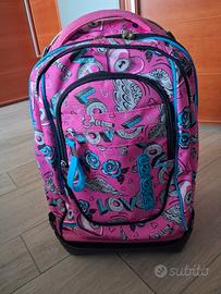 Zeven cartella zaino scuola trolley staccabile