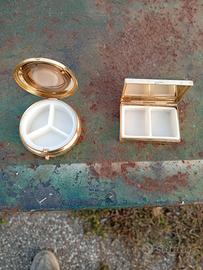 porta pastiglie in metallo 