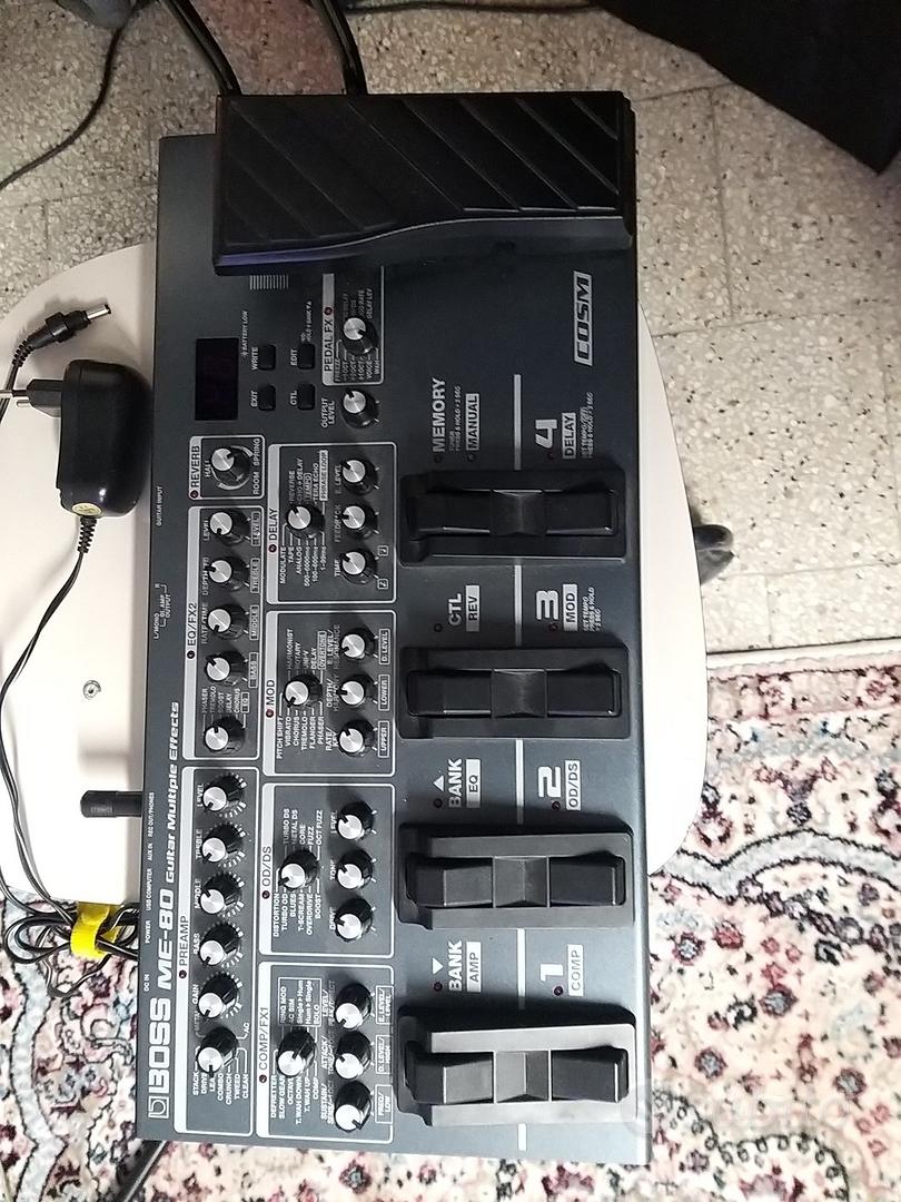 Alimentatore 9V Per Multieffetti BOSS ME-80 - Adattatore Ricambio UK