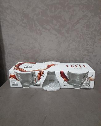 set tazzine da caffè nuove 