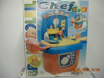 Chef box con maniglia + 23 accessori grazioli