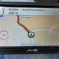 NAVIGATORE AUTO/MOTO  MIO 5" TOUCH - IMBALLO.-