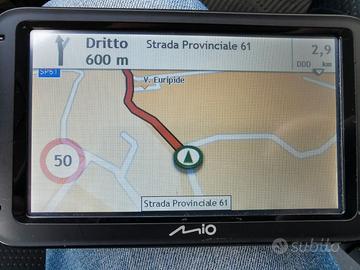 NAVIGATORE AUTO/MOTO  MIO 5" TOUCH - IMBALLO.-