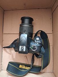 Nikon d3300 con obiettivo 18-55 AF-P DX Nikkor