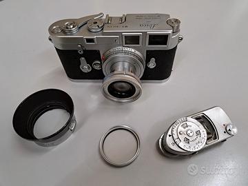 leica M3 + obb Elmar 50 f2,8 + access.