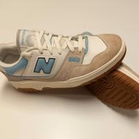 Sneakers New Balance 550 tg.45 bianco azzurro