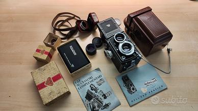 Rolleicord Va kit (manuali + accessori + rullini)