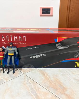 Batman TAS Batmobile  + Personaggi Serie Animata.
