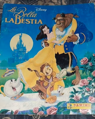 1 ALBUM FIGURINE DISNEY 1992 LA BELLA E LA BESTIA