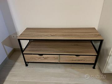 Mobile porta tv con due cassetti