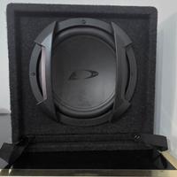 impianto audio sub+ampli+casse 3 vie+tweeter+cavi
