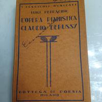 L'opera pianistica di Claudio Debussy anno 1924