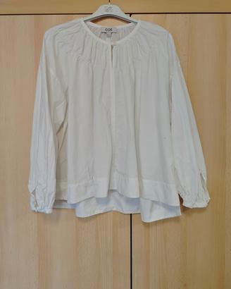 camicia bianca estiva COS