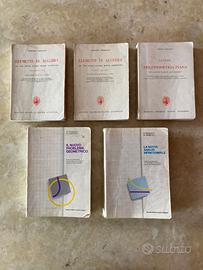 Libri vintage matematica Ferrauto per liceo