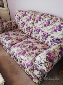 Divano 2 posti sfoderabile