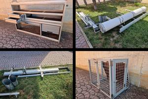 Allestimento furgone Cassettiera Porta Scala Tubo