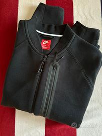 Nike Tech Fleece Bomber Nero-Taglia M (ORIGINALE)