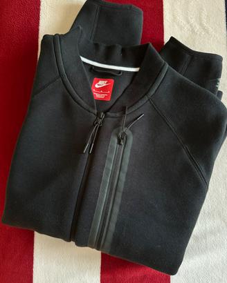 Nike Tech Fleece Bomber Nero-Taglia M (ORIGINALE)