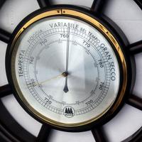 Barometro Huger Timone Legno Vintage a Savona