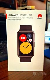 Smartwatch Huawei Watch fit – Nero (Box Completo)