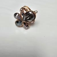 Anello lega in ottone è Cristalli di Swarovski