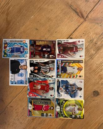Carte da collezione di calcio