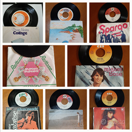 Lotto n.2 Vinili 45 Giri Anni ItaloDisc (8 dischi)