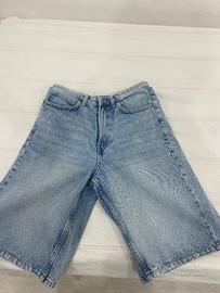 pantaloni baggy bershka