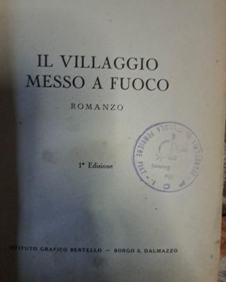 IL VILLAGGIO MESSO A FUOCO
