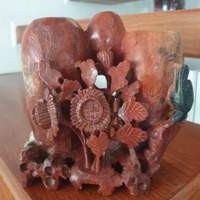Scultura giapponese in corniola inizi 900