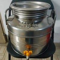 CONTENITORE INOX DA 15 LITRI