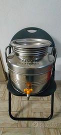 CONTENITORE INOX DA 15 LITRI