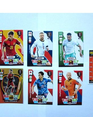 6 set lotto figurine adrenalyn xl 2022 special