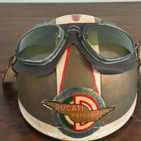 Casco AGV Vintage ducati anni 50 con occhialini