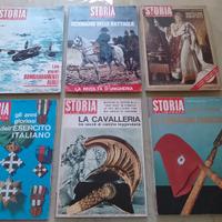 6 riviste di STORIA ILLUSTRATA anni '60 mondadori
