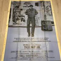 manifesto originale film TAXI DRIVER 