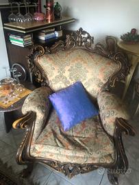 Salotto stile barocco