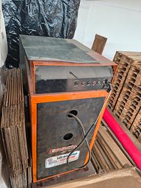 stufa a olio bruciato 